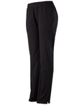augusta sportswear 7728 ladies' solid brushed tricot pant Front Thumbnail