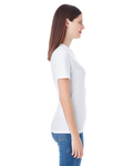 American Apparel 2356W Ladies' Fine Jersey Short-Sleeve V-Neck Side Thumbnail