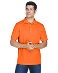 Harriton M315 Men's 4 oz. Polytech Polo Back Thumbnail