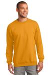 port & company pc90 essential fleece crewneck sweatshirt Front Thumbnail