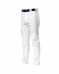 a4 nb6162 youth pro style open bottom baggy cut baseball pants Front Thumbnail