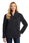 port authority l130 ladies cozy 1/4-zip fleece Front Thumbnail