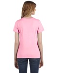Anvil by Gildan 880 Ladies 100% Combed Ring Spun Cotton T-Shirt Back Thumbnail