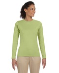 gildan g644l ladies' softstyle®  4.5 oz. long-sleeve t-shirt Front Thumbnail