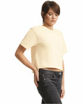 american apparel 102am women's fine jersey boxy tee Side Thumbnail