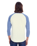 Threadfast Apparel 302G Unisex Triblend 3/4-Sleeve Raglan Back Thumbnail