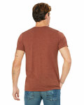 Bella + Canvas 3413C Unisex Triblend T-Shirt Back Thumbnail