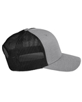 team 365 tt802 by yupoong® adult zone sonic heather trucker cap Side Thumbnail