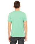 Bella + Canvas 3415C Unisex Triblend Short Sleeve V-Neck Te Back Thumbnail