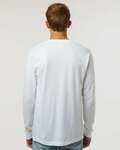 tultex 202ls fine jersey long sleeve t-shirt Back Thumbnail