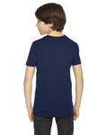 american apparel bb201w youth poly-cotton short-sleeve crewneck Back Thumbnail
