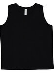 LAT 6123 Youth Fine Jersey Tank Front Thumbnail