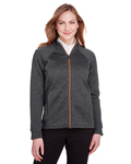 North End NE712W Ladies Flux 2.0 Full-Zip Jacket Back Thumbnail