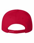 valucap v8869 five-panel twill cap Back Thumbnail