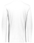 augusta sportswear 3076 youth 3.8 oz., tri-blend long sleeve t-shirt Back Thumbnail