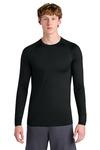 Sport-Tek ST120LS PosiCharge ® Compression Long Sleeve Tee Front Thumbnail