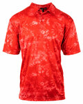Burnside B0101 Men's Burn Golf Polo Front Thumbnail