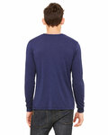 Bella + Canvas 3513 Unisex Triblend Long-Sleeve T-Shirt Back Thumbnail