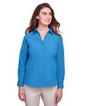 UltraClub UC500W Women's Bradley Performance Woven Shirt Front Thumbnail