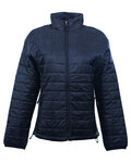 Burnside 5713 Ladies' Quilted Puffer Jacket Front Thumbnail