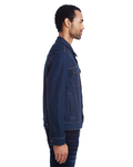 Threadfast Apparel 370J Unisex Denim Jacket Side Thumbnail