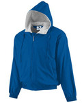 Augusta Sportswear 3280 Hooded Taffeta Jacket/Fleece Lined Front Thumbnail