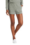 District DT1309 Women's Perfect Tri ® Fleece Short Front Thumbnail
