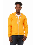 Bella + Canvas 3739 Unisex Sponge Fleece Full-Zip Hooded Sweatshirt Front Thumbnail