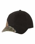 kati lc4bw camo with barbed wire embroidery cap Side Thumbnail