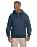 econscious ec5570 unisex heathered fleece pullover hooded sweatshirt Front Thumbnail