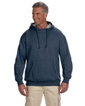 econscious ec5570 adult organic/recycled heathered fleece pullover hooded sweatshirt Front Thumbnail