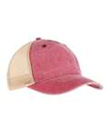 Authentic Pigment AP1924 Pigment-Dyed Trucker Cap Front Thumbnail