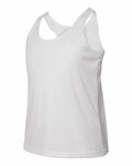 Badger Sport 2166 B Core Girls' Racerback Tank Side Thumbnail