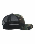 pacific headwear 108c camo snapback trucker cap Side Thumbnail