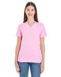 american apparel 2356w ladies' fine jersey short-sleeve v-neck Front Thumbnail