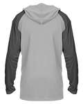 Badger Sport B2235 Breakout Youth Hood Tee Back Thumbnail