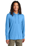 Allmade AL6003 Unisex Tri-Blend Hoodie Tee Front Thumbnail