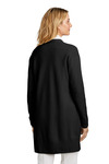 mercer+mettle mm3023 women's open front cardigan sweater Back Thumbnail