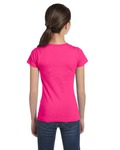LAT 2616 Girls' Fine Jersey T-Shirt Back Thumbnail