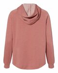 Independent Trading Co. PRM2500Z Women's California Wave Wash Full-Zip Hooded Sweatshirt Back Thumbnail