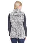 j america ja8456 ladies' epic sherpa vest Back Thumbnail