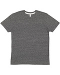 lat 6991 men's harborside melange jersey t-shirt Front Thumbnail