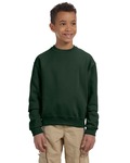 Jerzees 562B Youth NuBlend® Fleece Crew Front Thumbnail