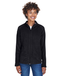 team 365 tt90w ladies' campus microfleece jacket Front Thumbnail