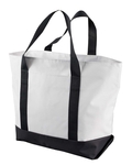 Liberty Bags 7006 Bay View Giant Zipper Beach Tote Front Thumbnail