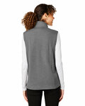 devon & jones dg706w ladies' new classics™ charleston hybrid vest Back Thumbnail