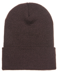 Yupoong 1501 Adult Cuffed Knit Beanie Front Thumbnail
