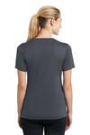 sport-tek lst353 women's posicharge ® competitor™ v-neck tee Back Thumbnail