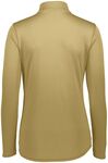 Augusta Sportswear 2787 Ladies Attain Wicking 1/4 Zip Pullover Back Thumbnail