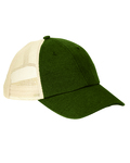 econscious ec7095 washed hemp blend trucker hat Front Thumbnail